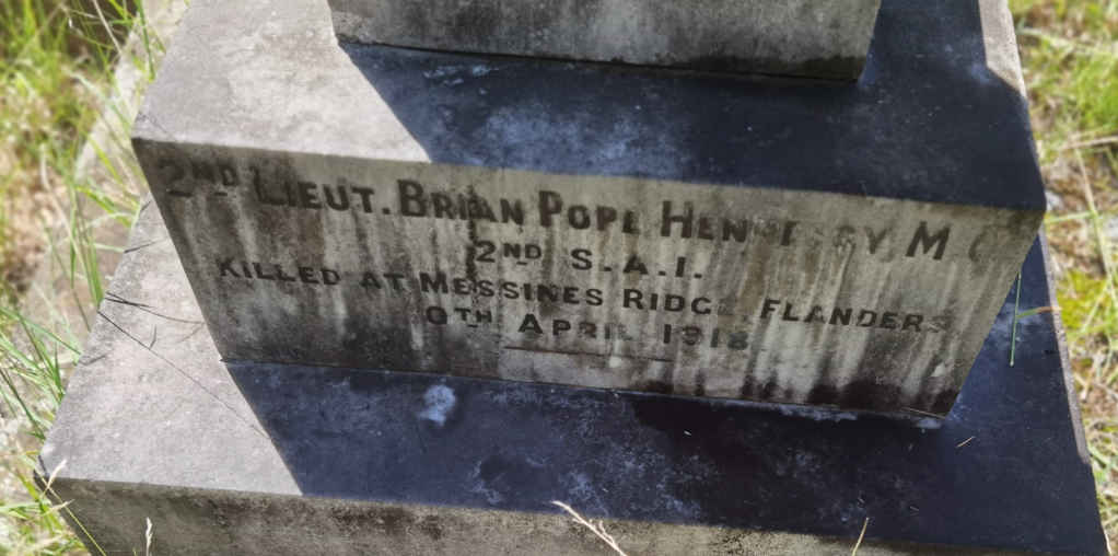 HENNESSY Brian, POPE -1918