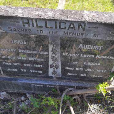 HILLIGAN August -1947 & Louisa -1957