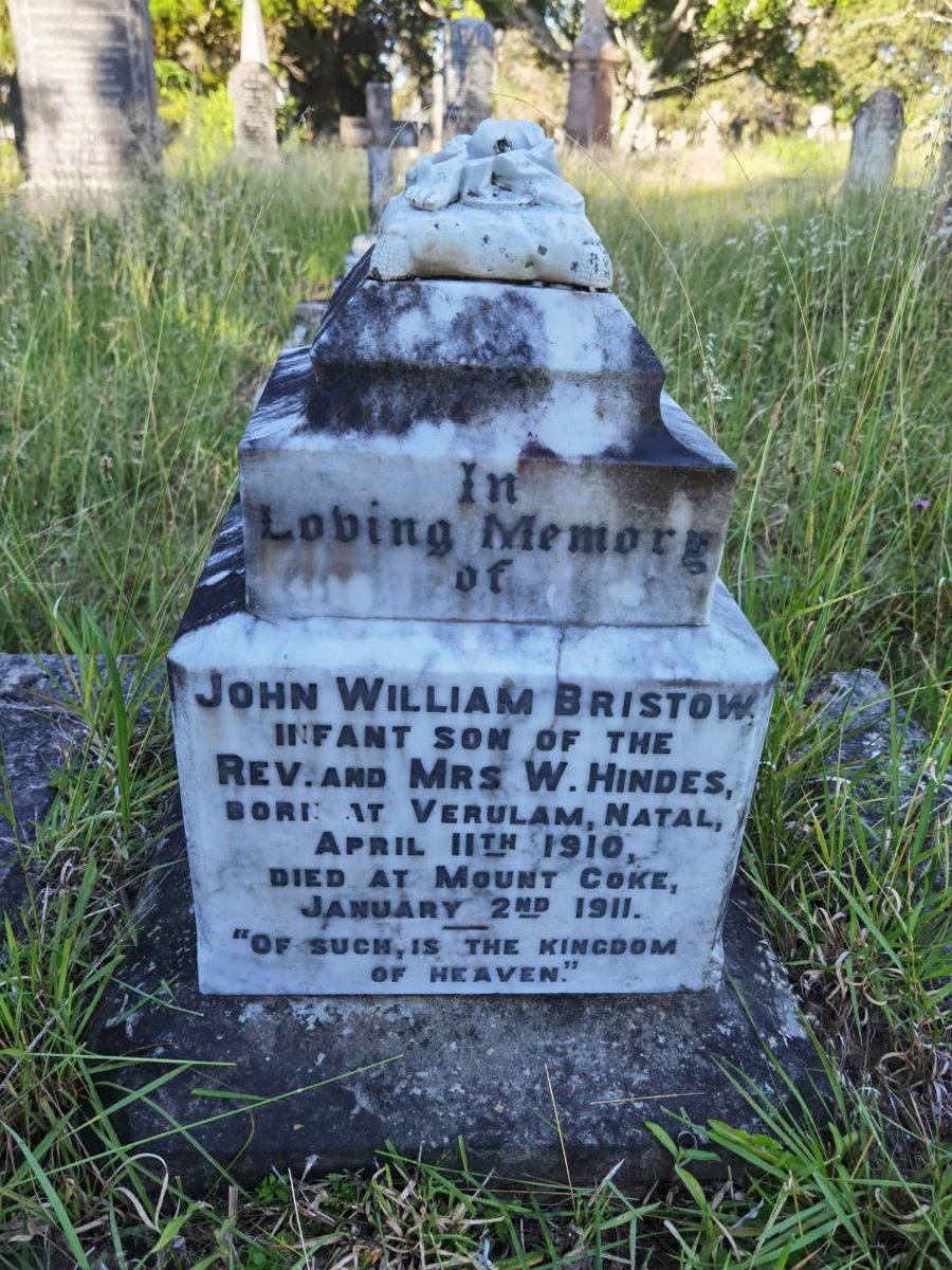 HINDES John William Bristow 1910-1911