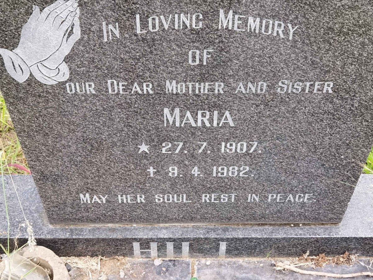 HILL Maria 1907-1982