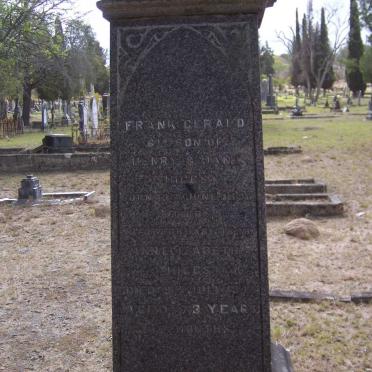 HIGGS Frank Gerald 1896-1896 :: HIGGS Ann Elizabeth -1942
