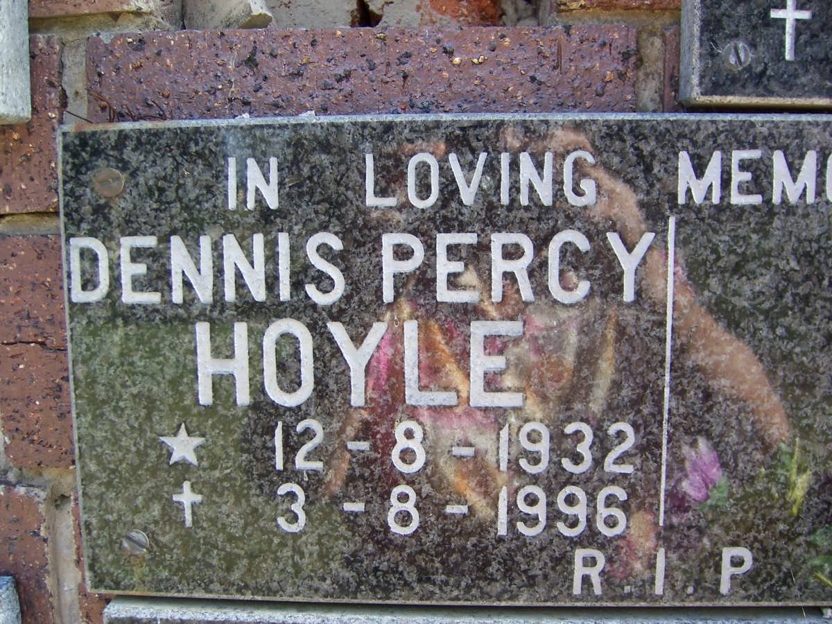 HOYLE Dennis Percy 1932-1996