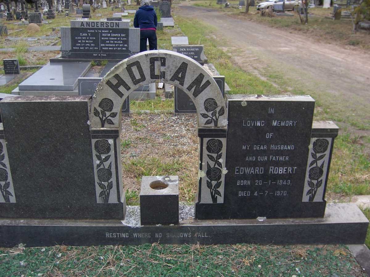 HOGAN Edward Robert 1943-1970