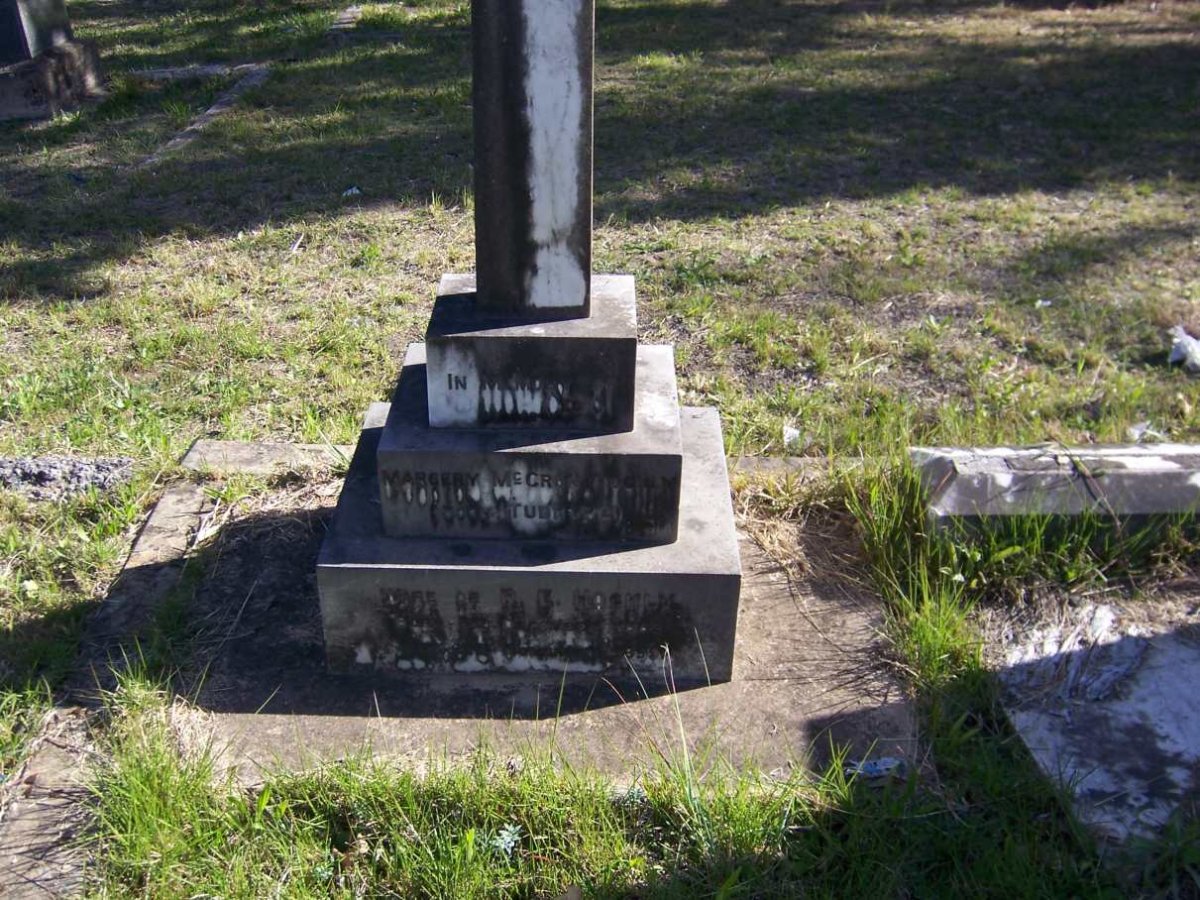 HOCKLY Margery nee TUDHOPE