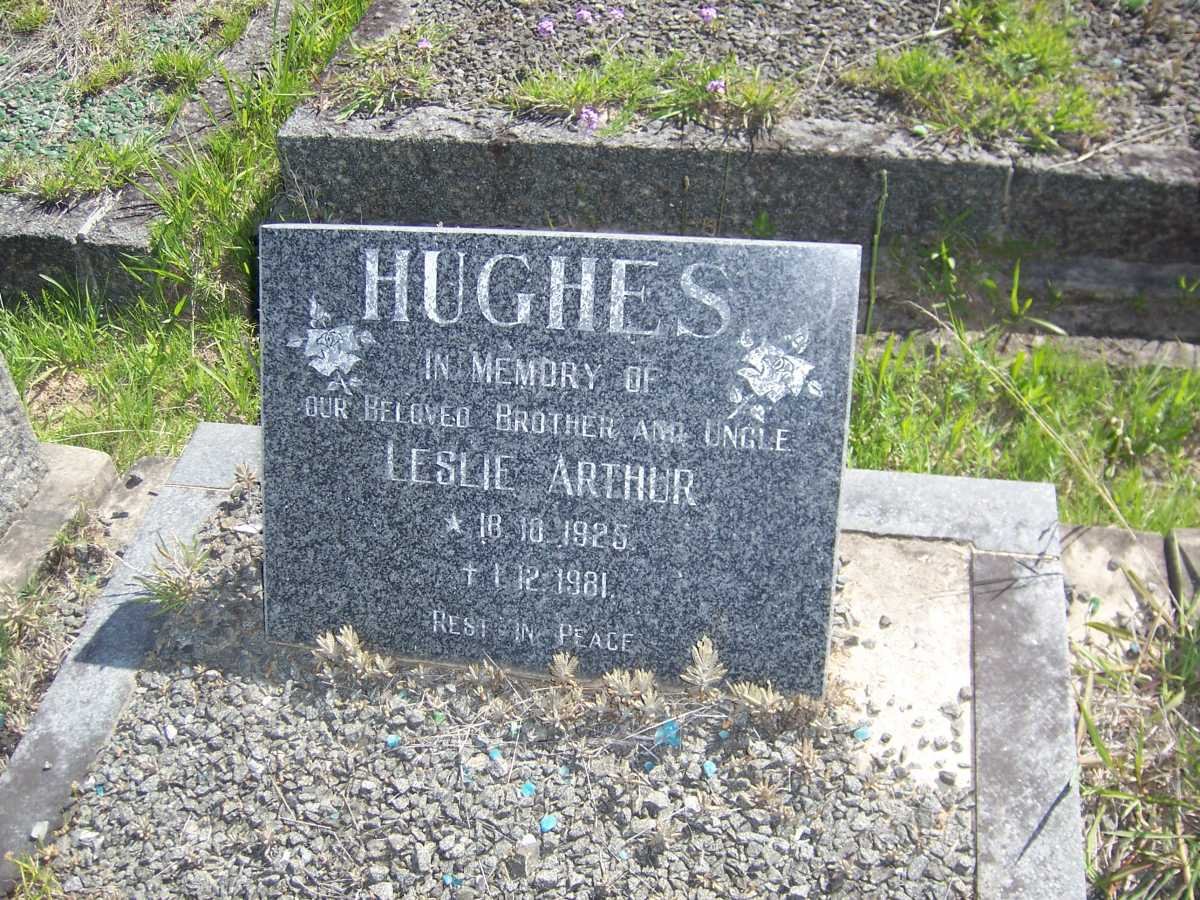 HUGHES Leslie Arthur 1925-1981