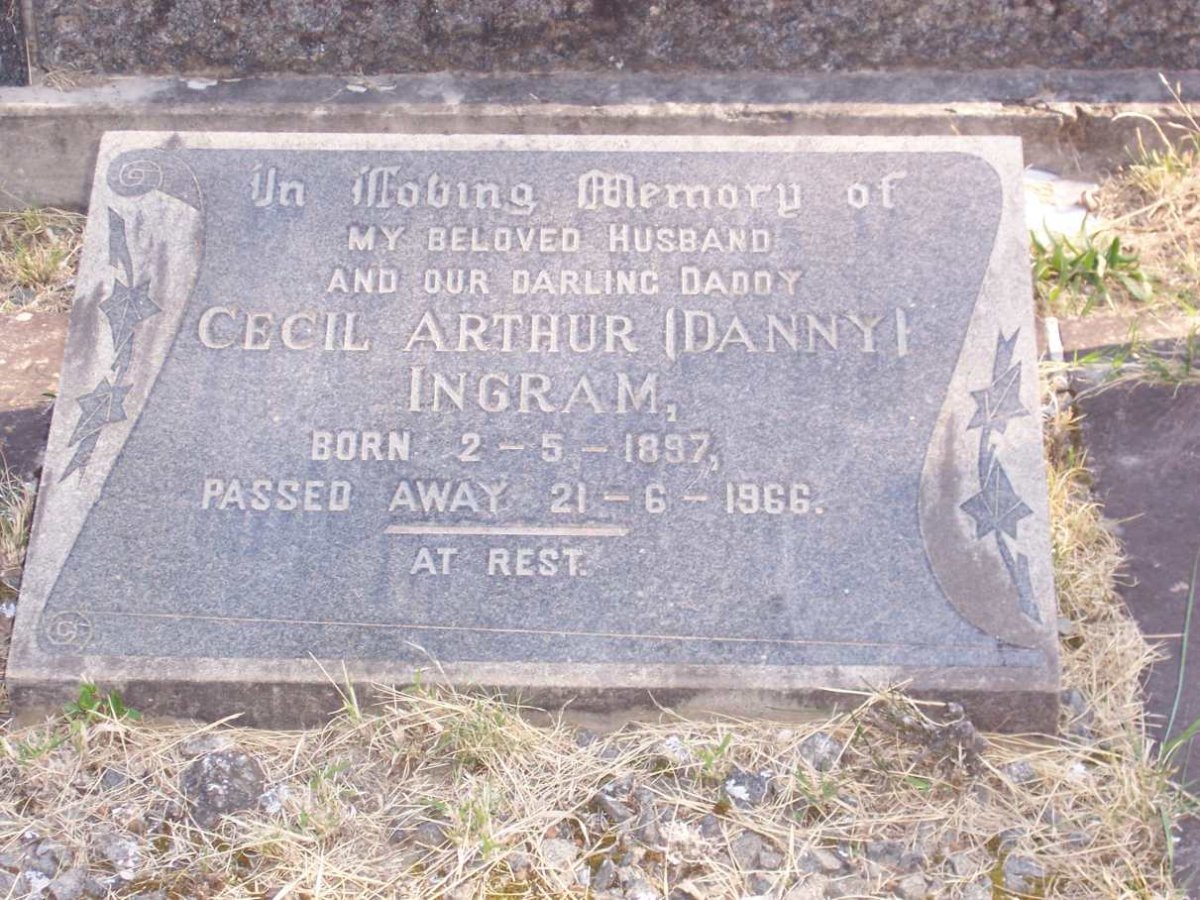 INGRAM Cecil Arthur 1897-1966