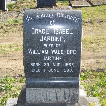 JARDINE Grace Isabel 1887-1980