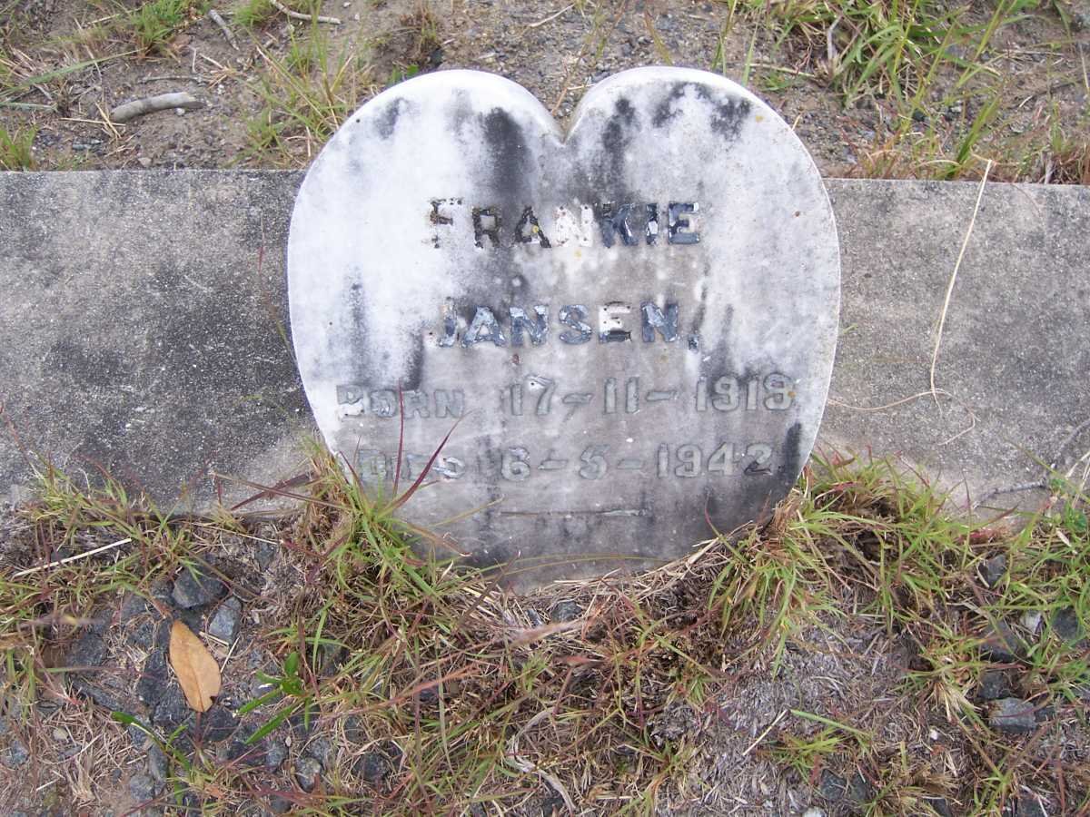 JANSEN Frankie 1919-1942