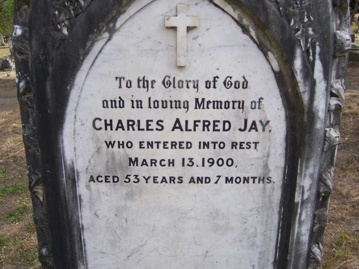 JAY Charles Alfred -1900