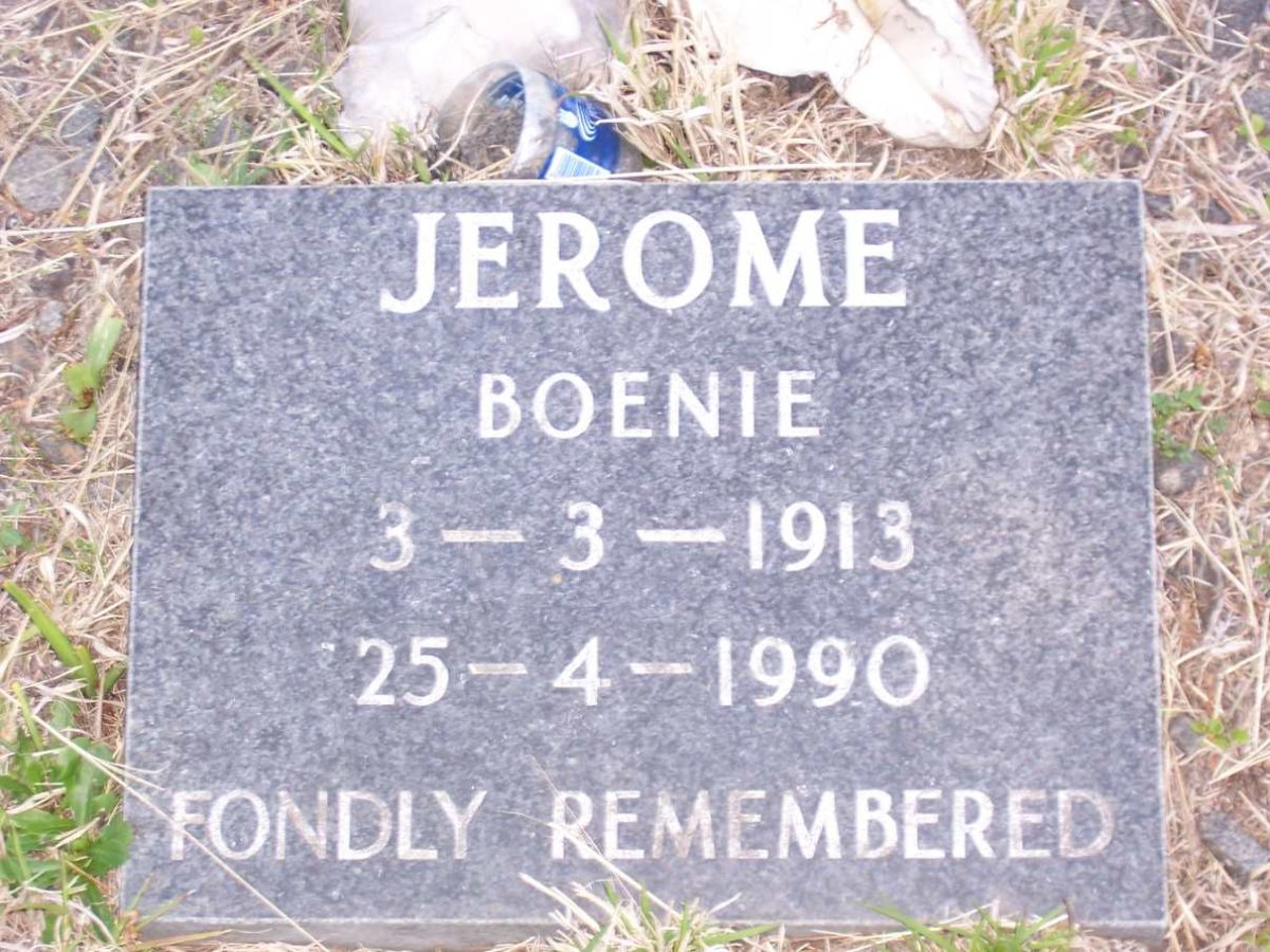 JEROME Boenie 1913-1990