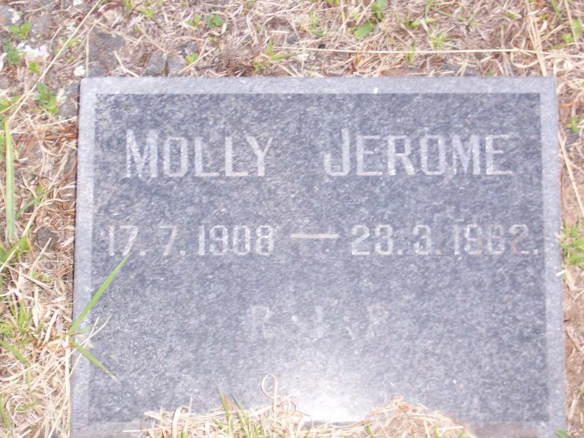 JEROME Molly 1908-1982