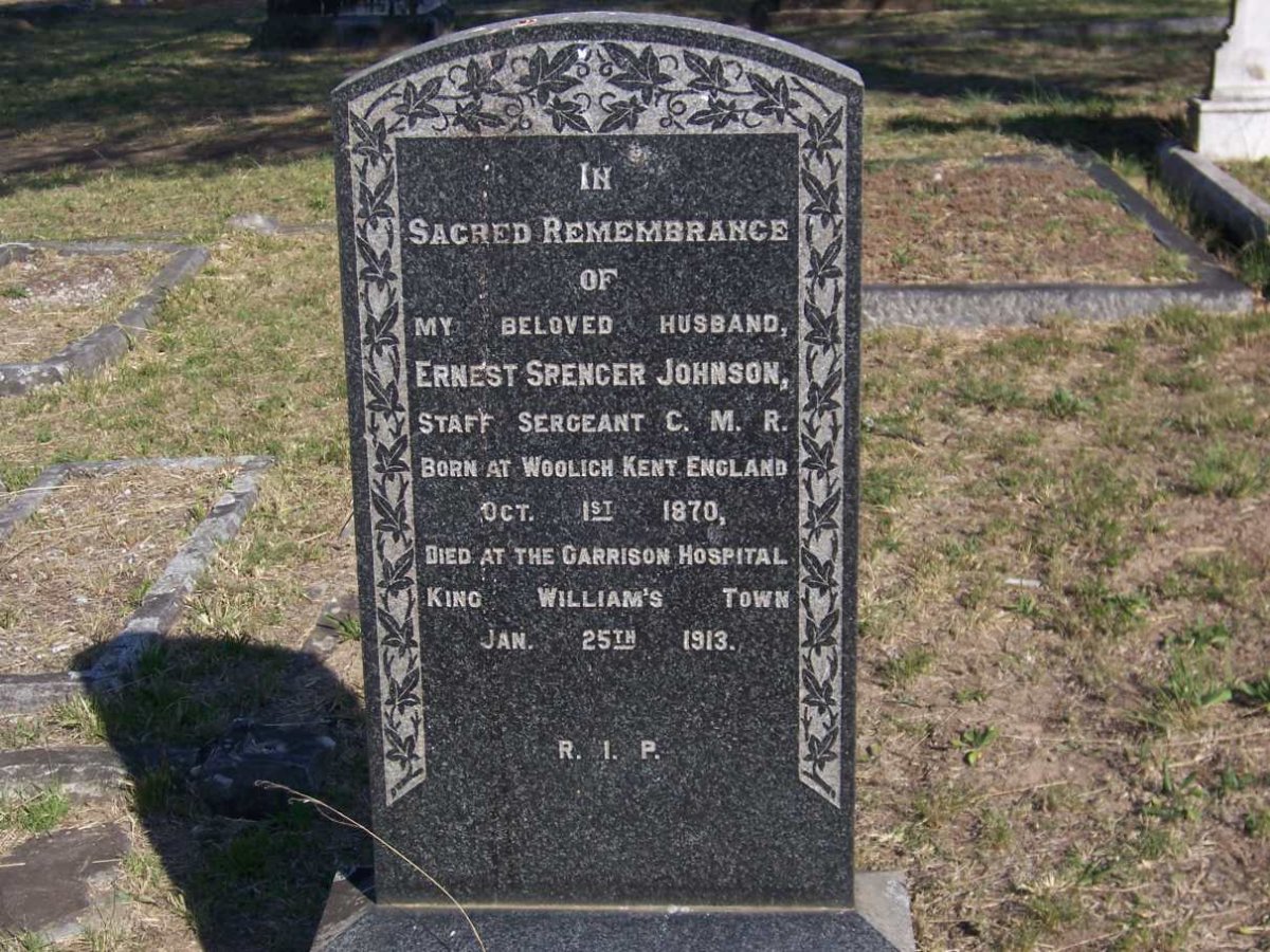 JOHNSON Ernest Spencer 1870-1913