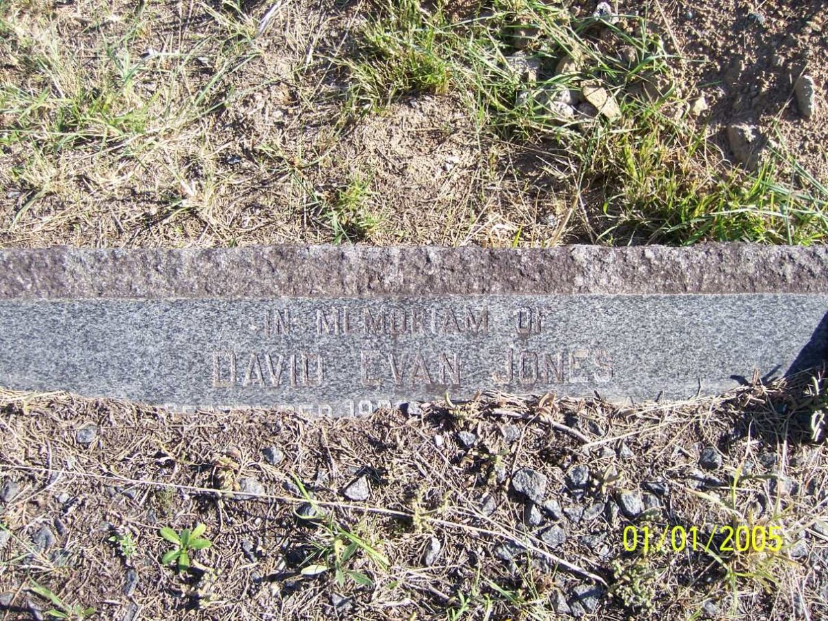 JONES David Evan