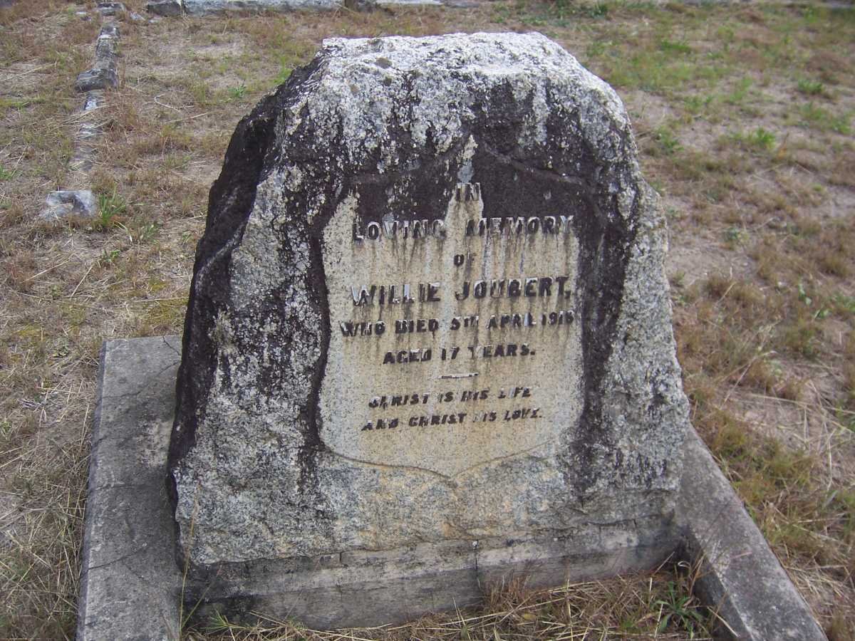 JOUBERT Willie -1918