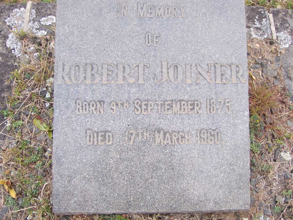 JOINER Robert 1875-1960