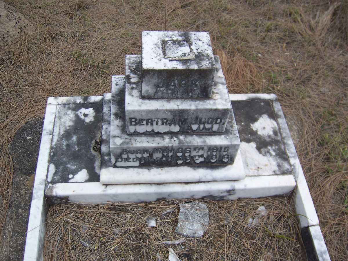 JUDD Jack Bertram 1915-1916