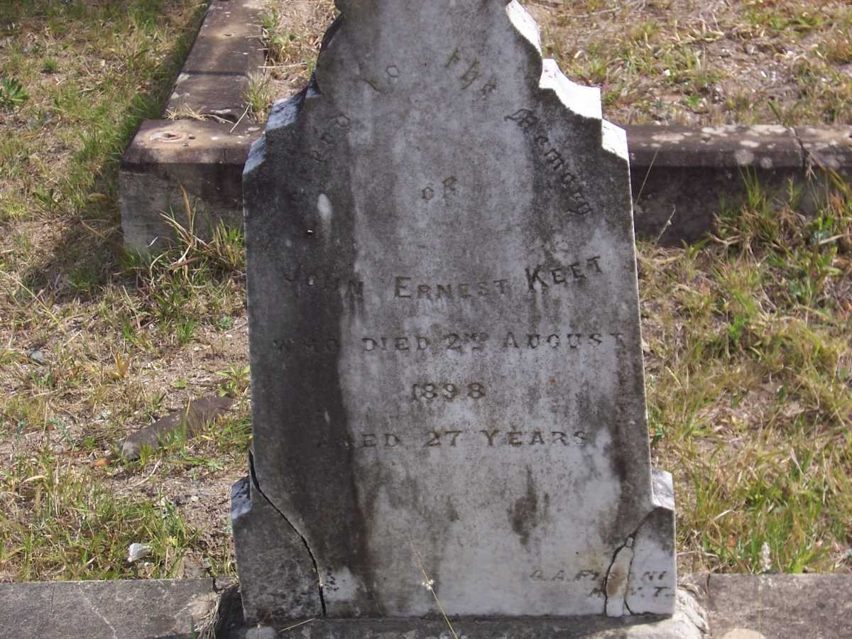 KEET John Ernest -1898
