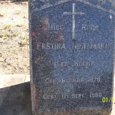 KIETZMANN Erstina nee KOCH 1879-1960