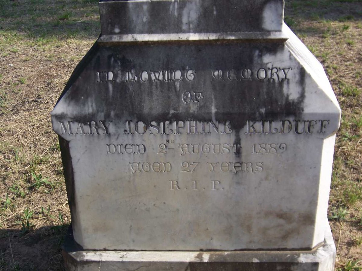 KILLDUFF Mary Josephine -1889