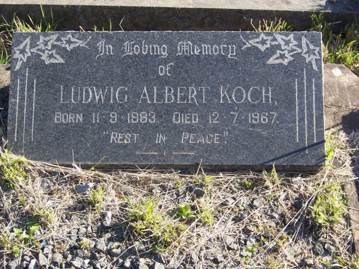 KOCH Ludwig Albert 1883-1967
