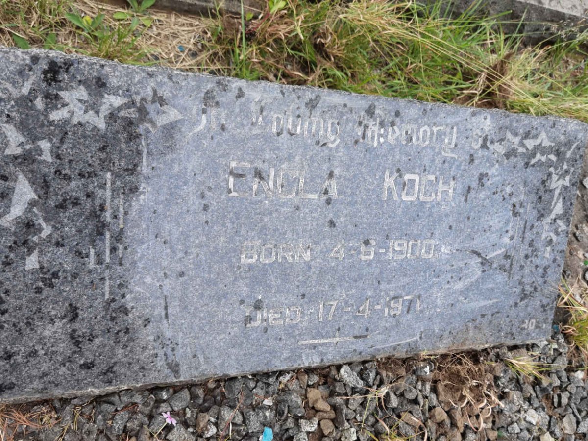 KOCH Engla 1900-1971