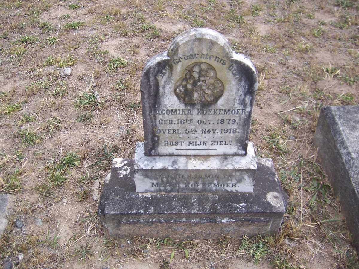 KOEKEMOER Jacomina 1879-1918