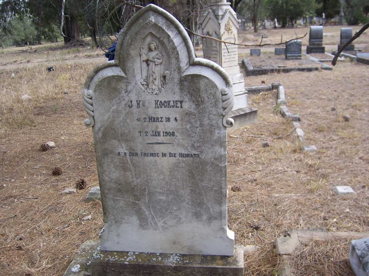 KOCKJEY J. William 1884-1906