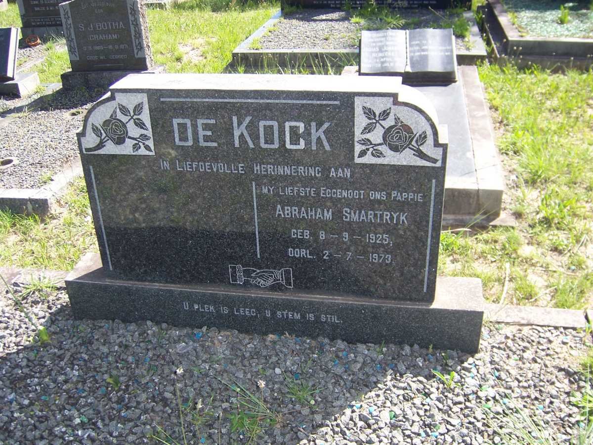 KOCK Abraham Smartryk, de 1925-1973