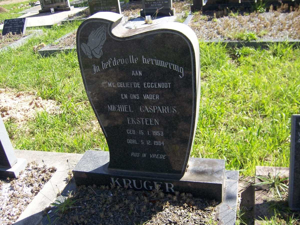 KRUGER Michiel Casparus Eksteen 1953-1984