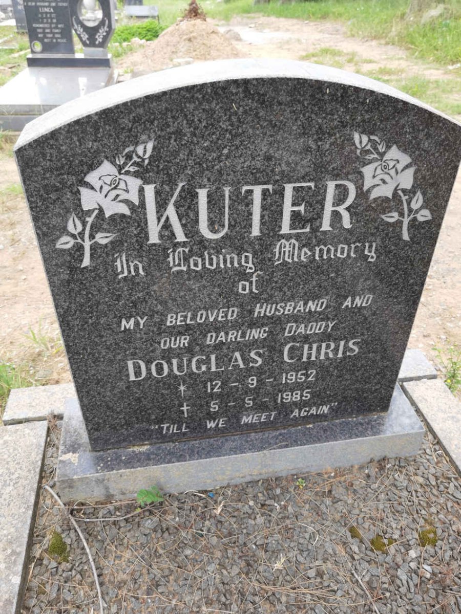 KUTER Douglas Chris 1952-1985
