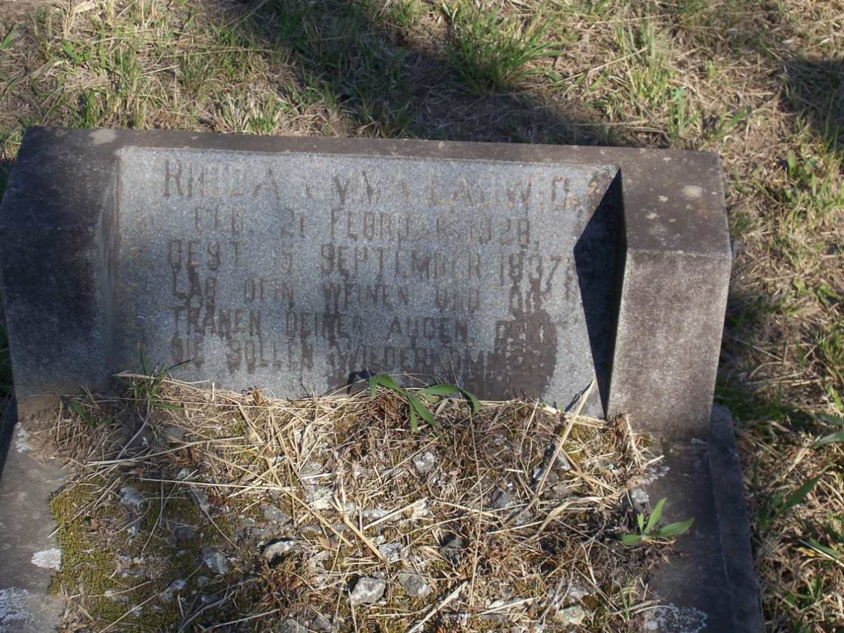 LADWIG Rhoda Emma 1928-1937