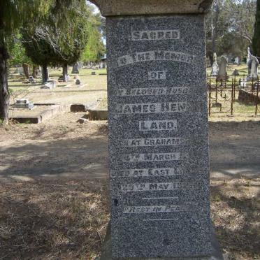 LAND James Henry -1926