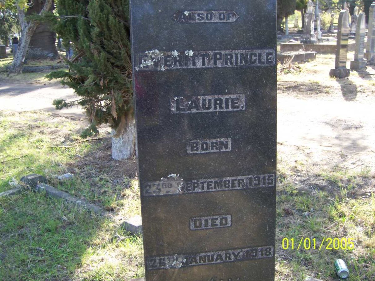 LAURIE Everitt Pringle 1915-1918