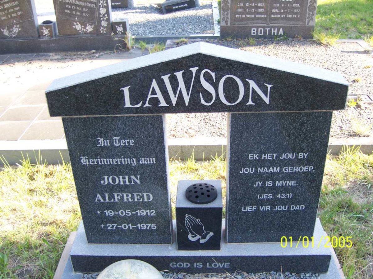 LAWSON John Alfred 1912-1975