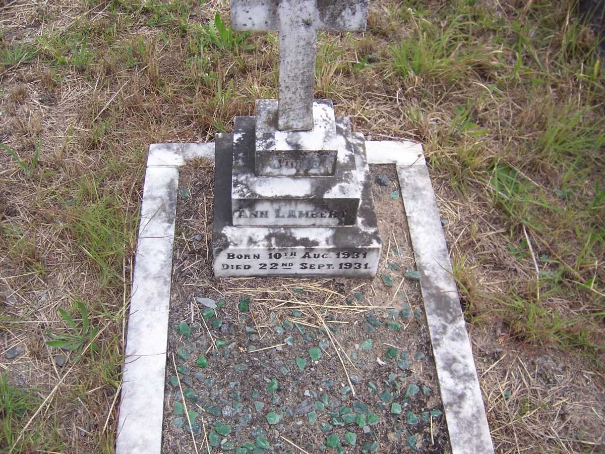 LAMBERT Ann 1931-1931