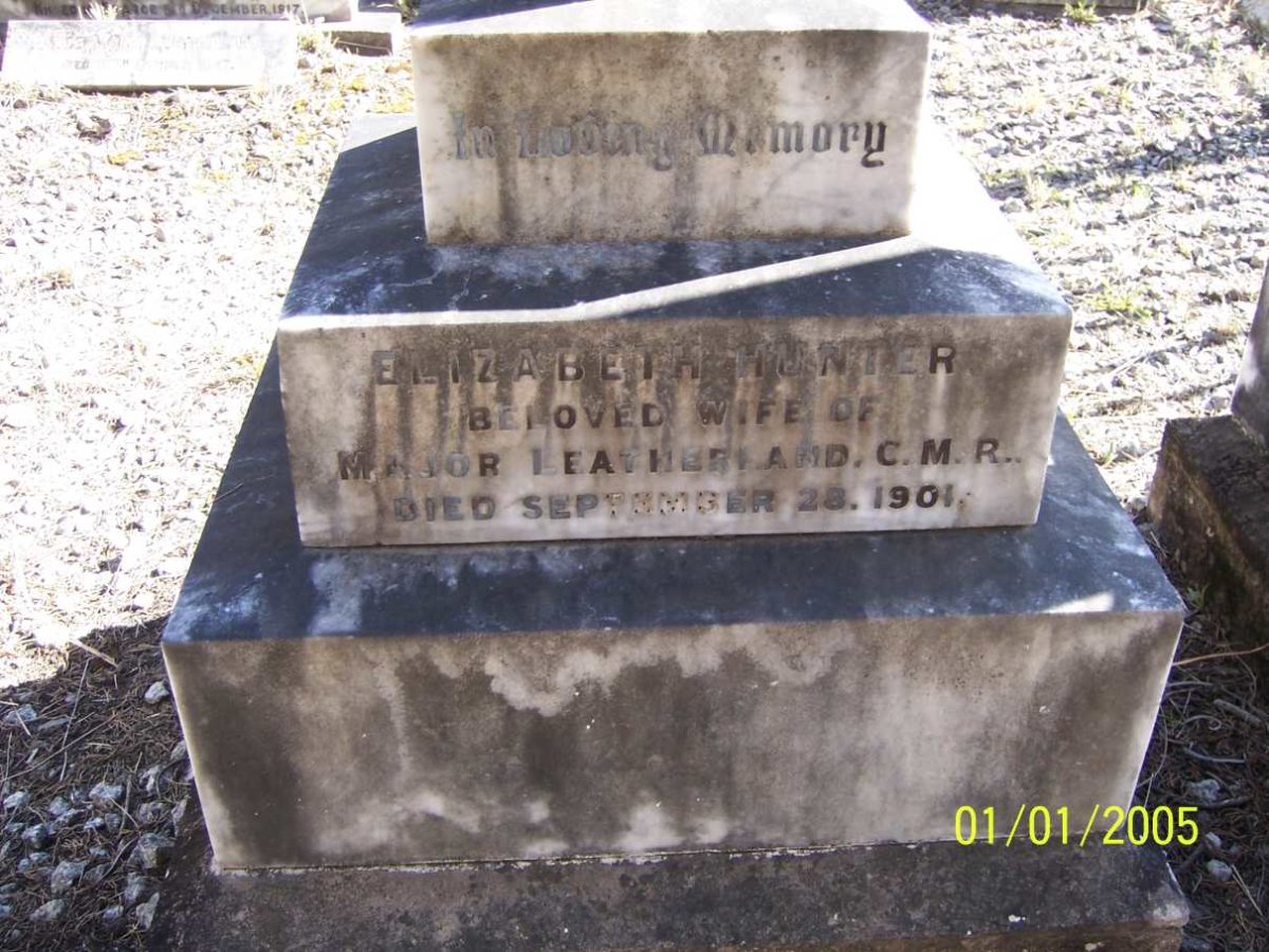 LEATHERLAND Elizabeth Hunter -1901