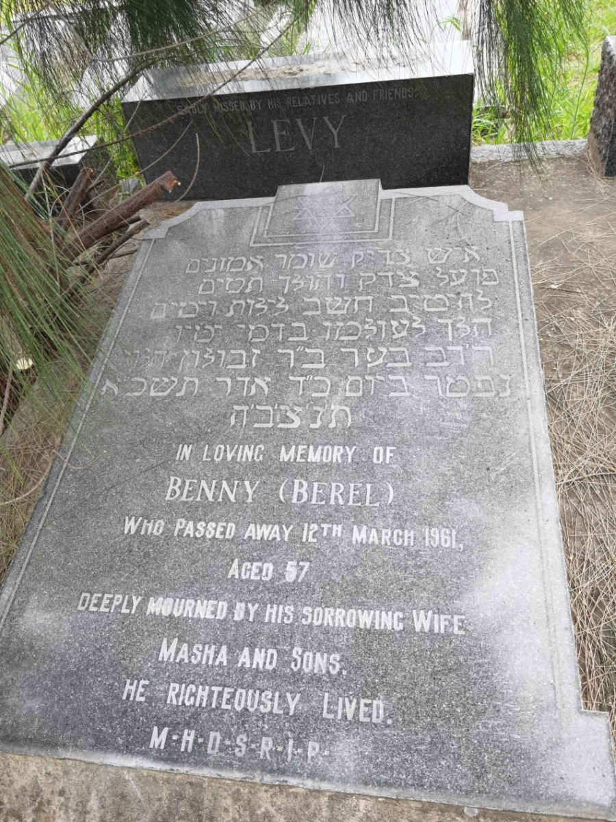 LEVY Benny -1961