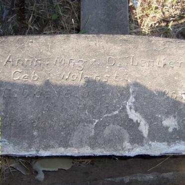 LENTFERT Anna M.D.