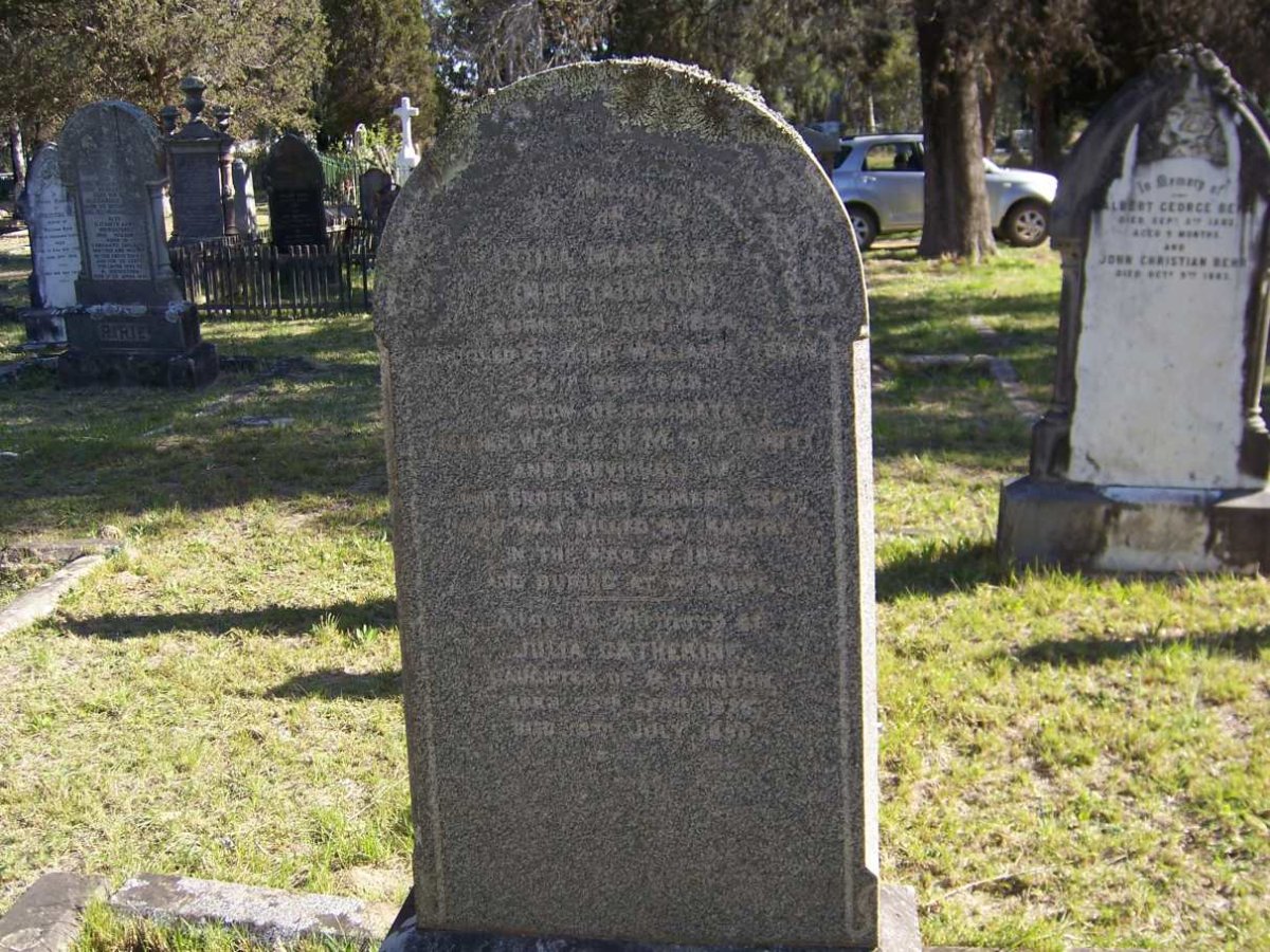 LEE Lydia Mary nee TAINTON