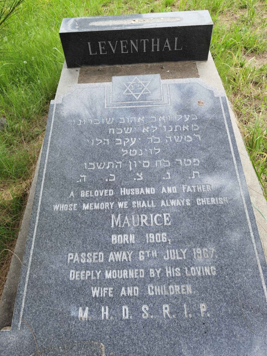 LEVENTHAL Maurice 1906-1967