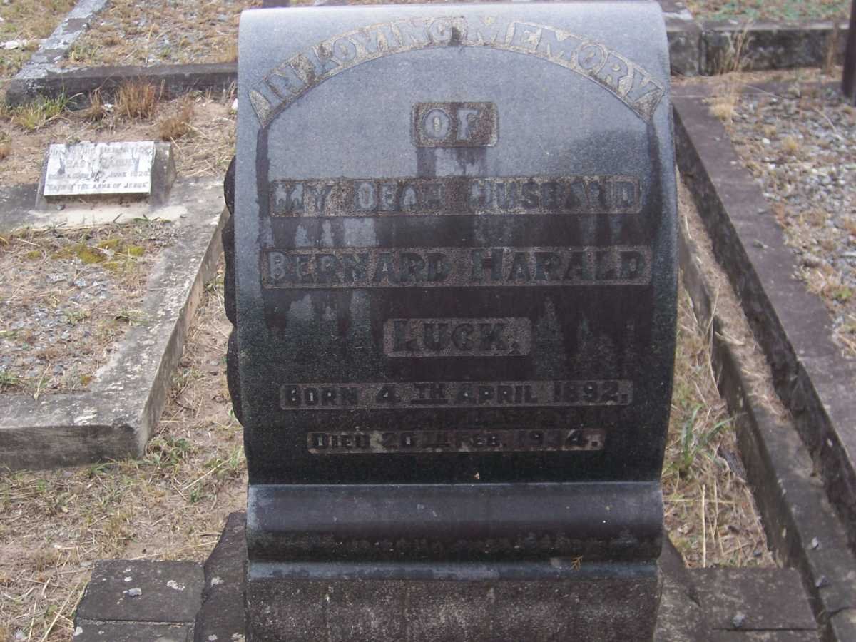 LUCK Bernard Harald 1892-1934