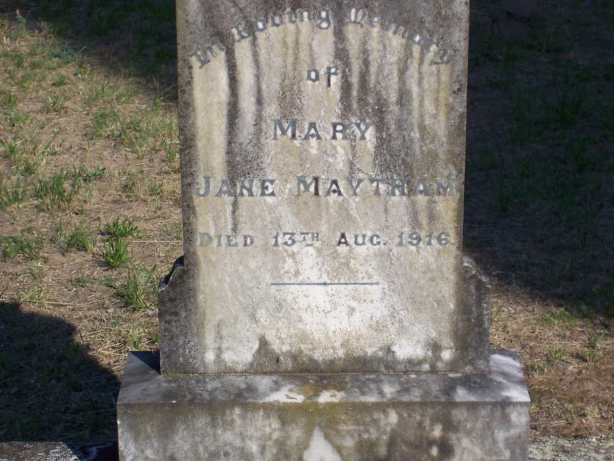 MATHAM Mary Jane -1916