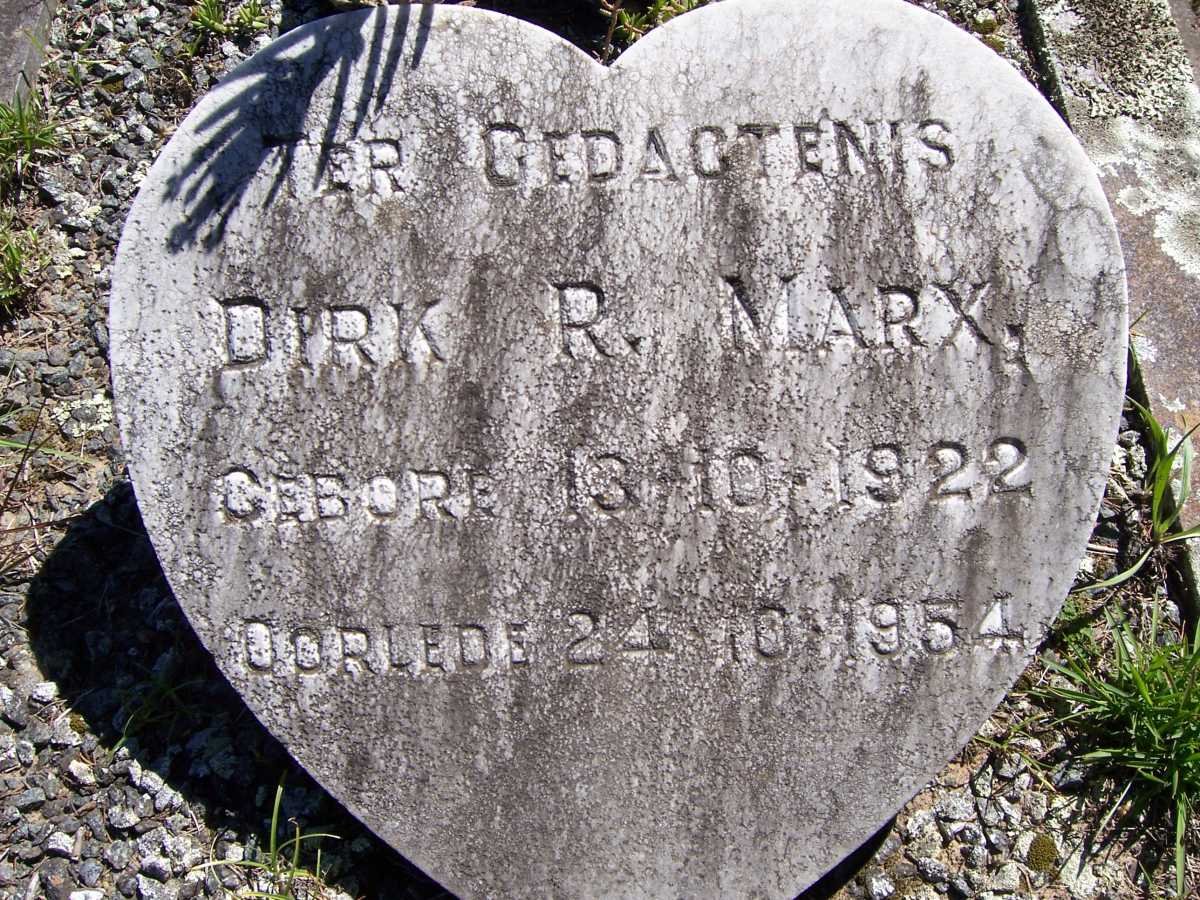 MARX Dirk R. 1922-1954