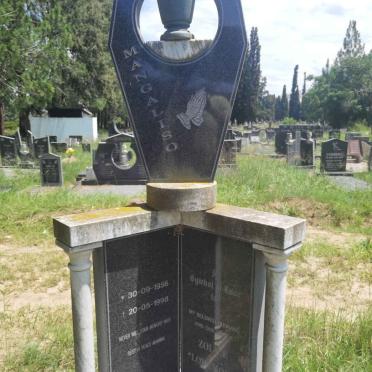 MANGALISO Zolile 1956-1998