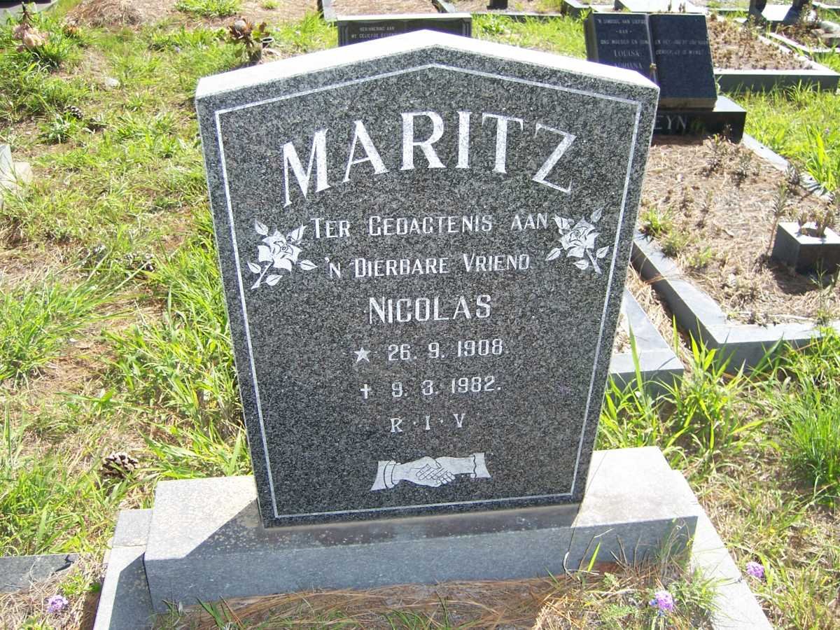 MARITZ Nicolas 1908-1982