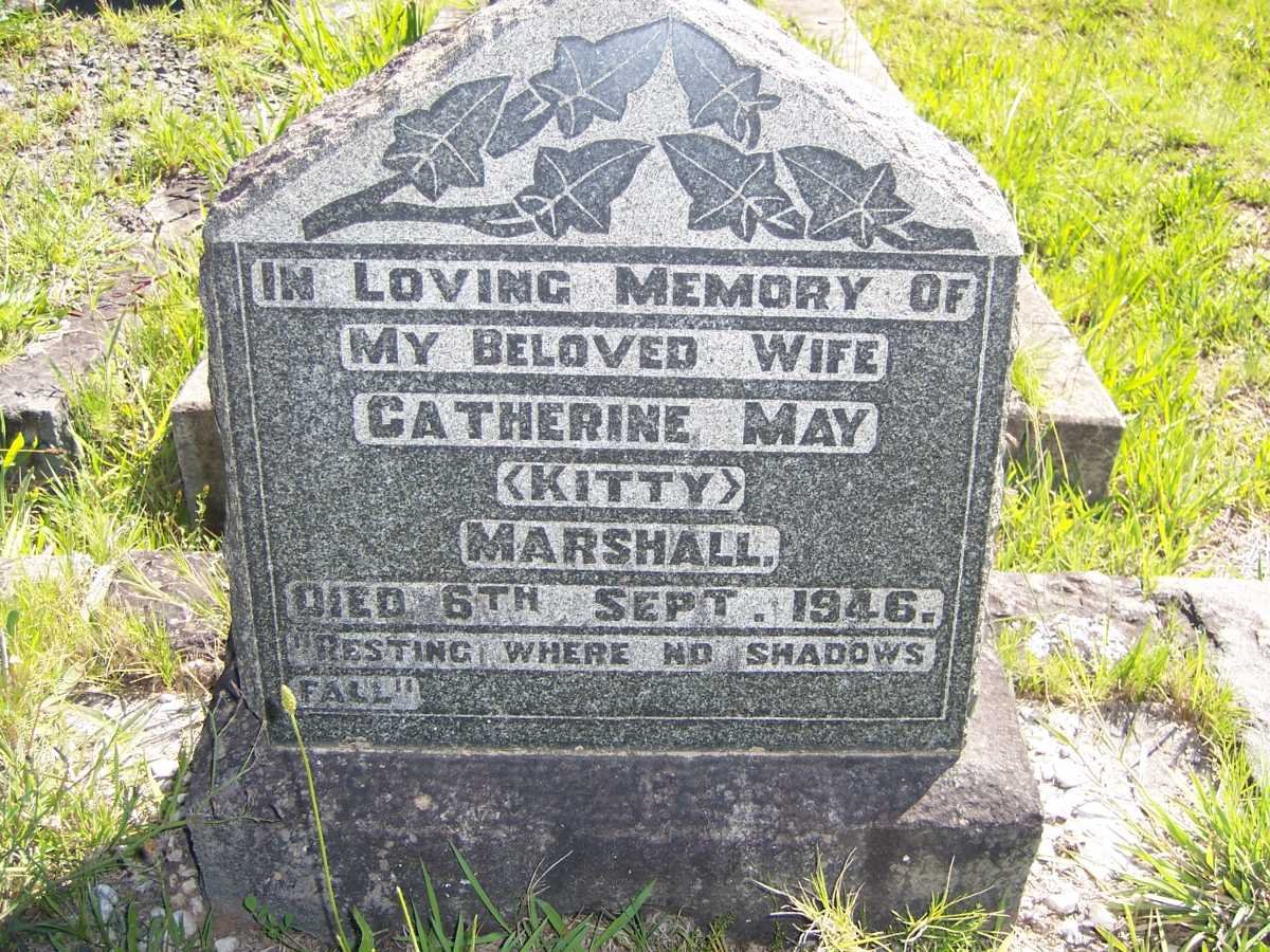 MARSHALL Catherine May  -1946
