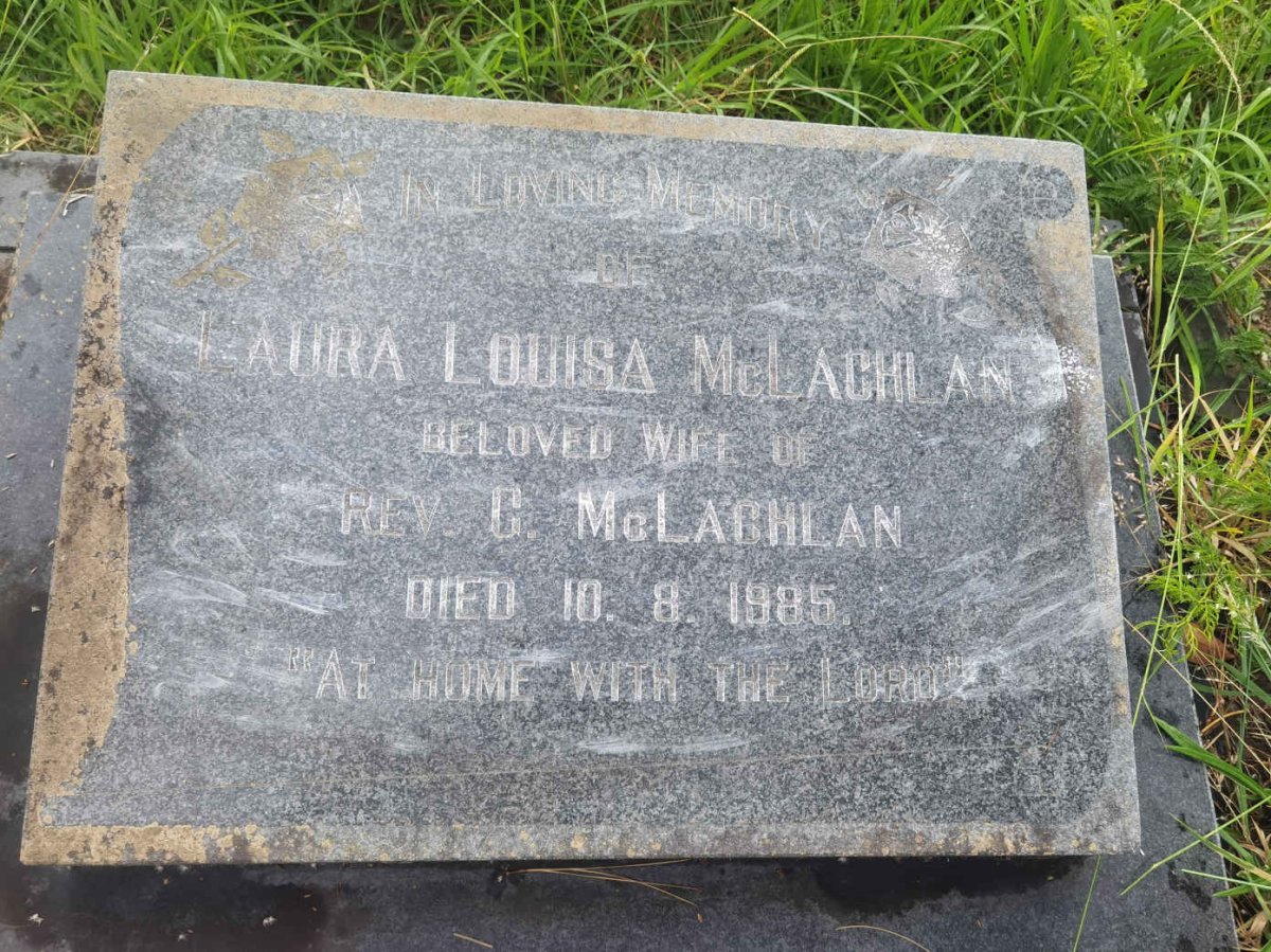 MCLACHLAN Laura Louisa -1985