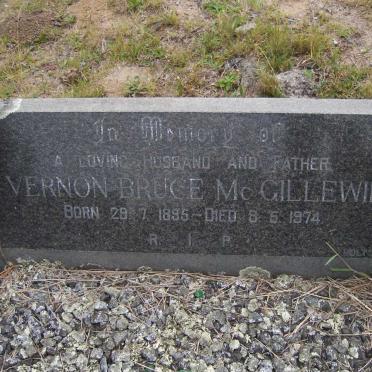 McGILLEWIE Vernon Bruce 1895-1974 &amp; Ada Thyra 1900-1981