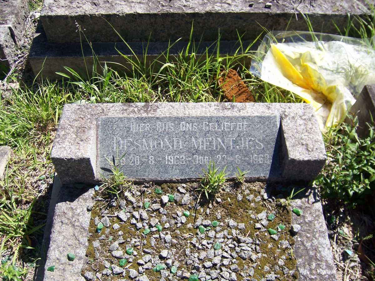 MEINTJES Desmond 1963-1963