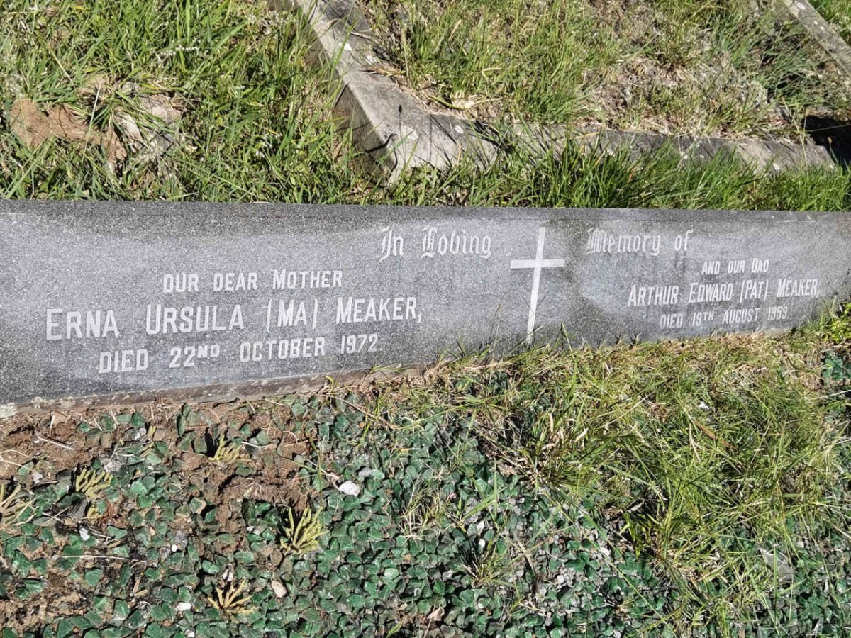 MEAKER Arthur Edward -1959 & Erna Ursula -1972